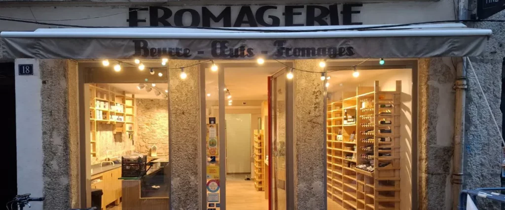 Fromagerie B.O.F - Vitrine Boutique